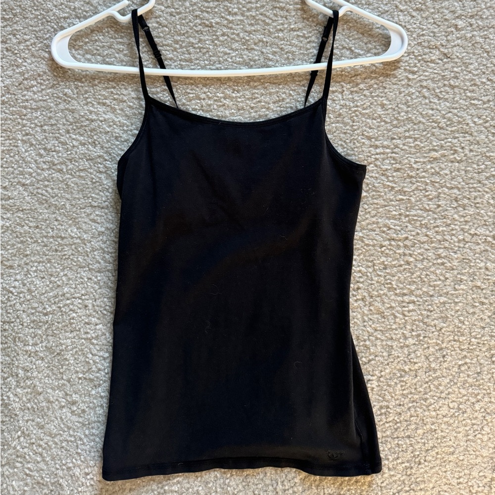 Black Spaghetti Strap Children’s Tank Top